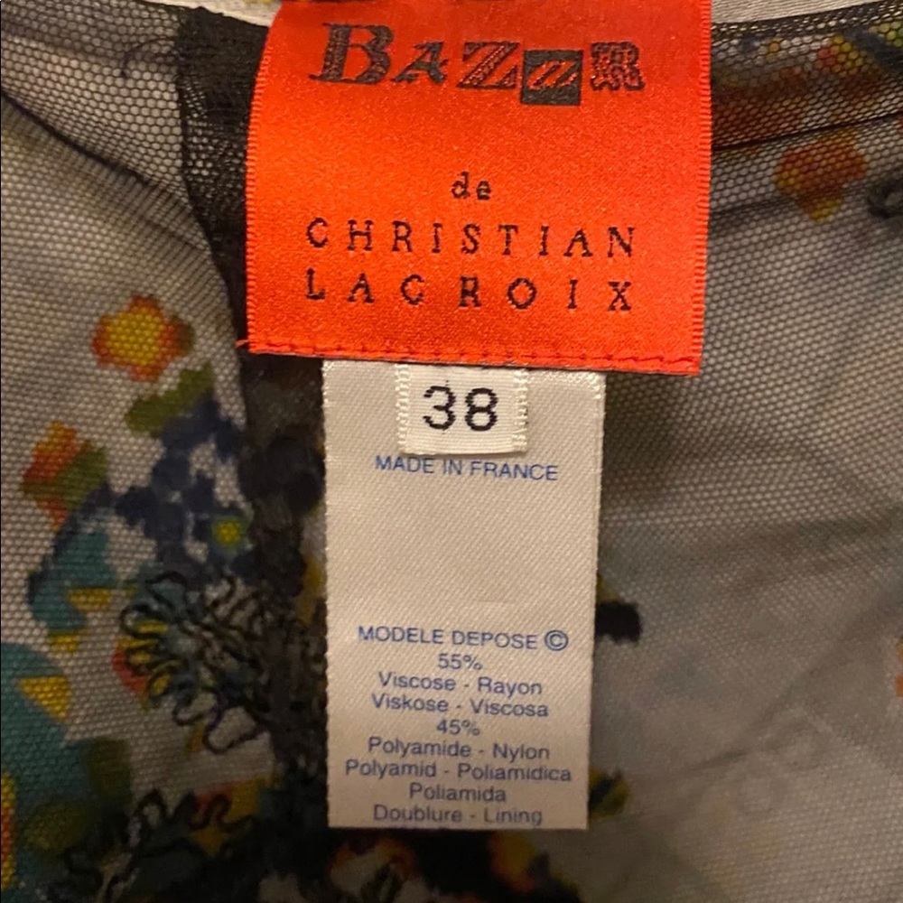 Bazar de Christian LaCroix Skirt NWOT - Picture 3 of 8
